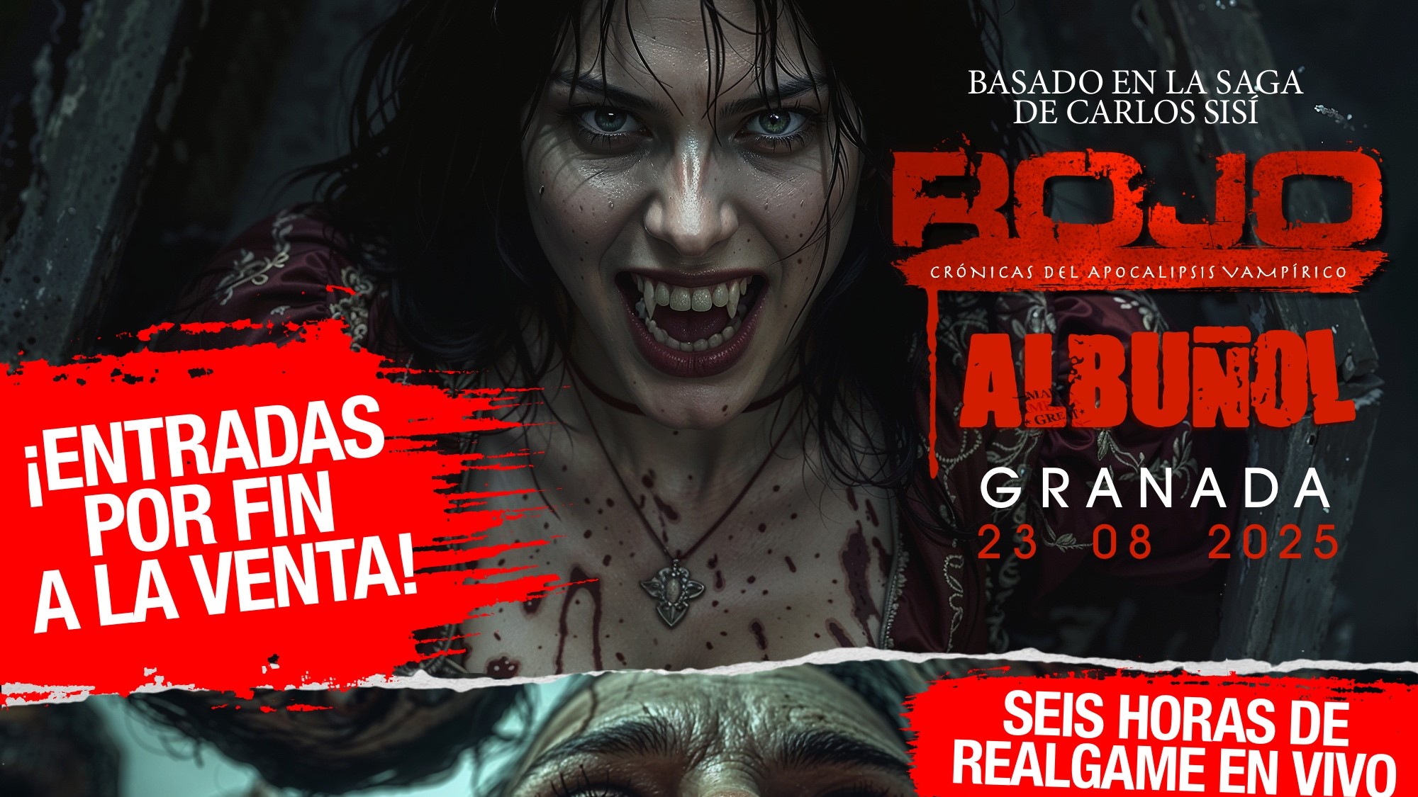 Albuñol vivirá el apocalipsis vampiro en sus propias carnes el próximo 23 de agosto